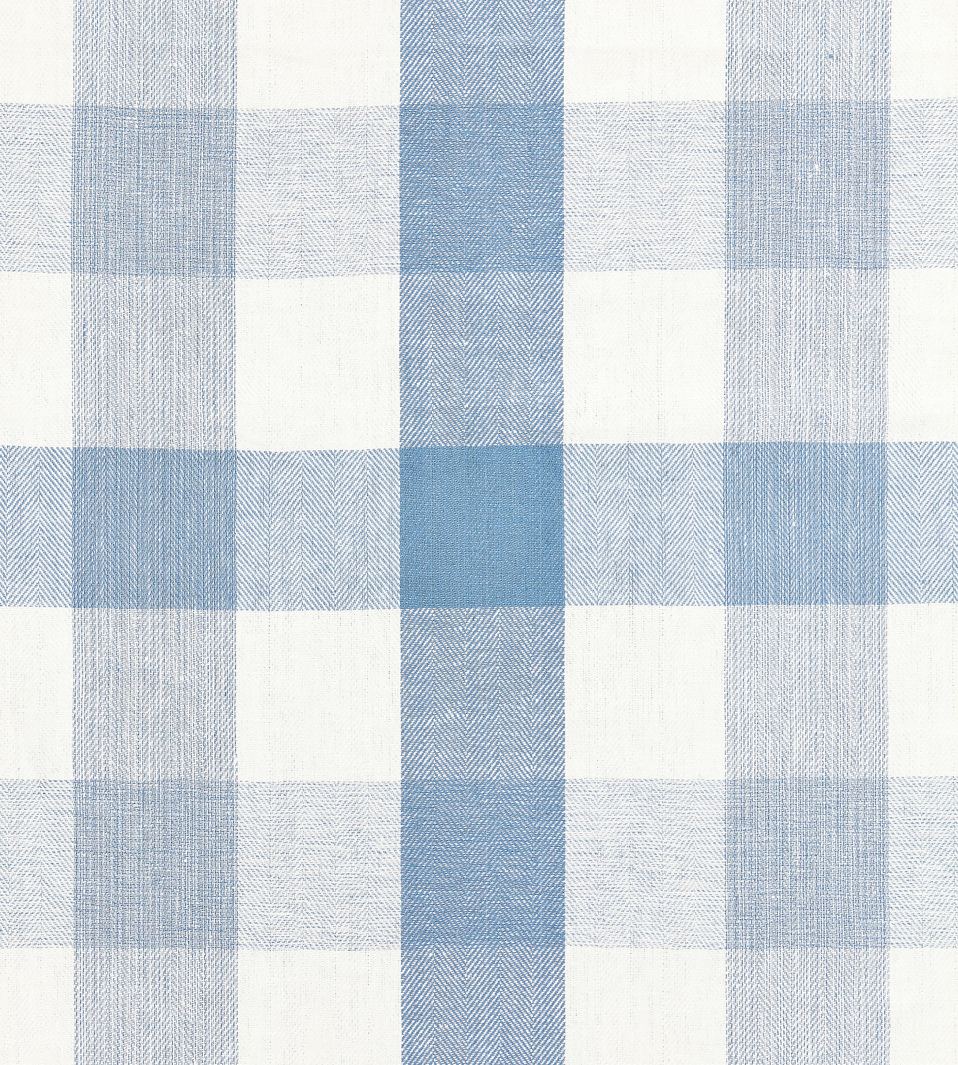 Purchase Scalamandre Fabric Item# SC 000727135, Westport Linen Plaid Sky 1