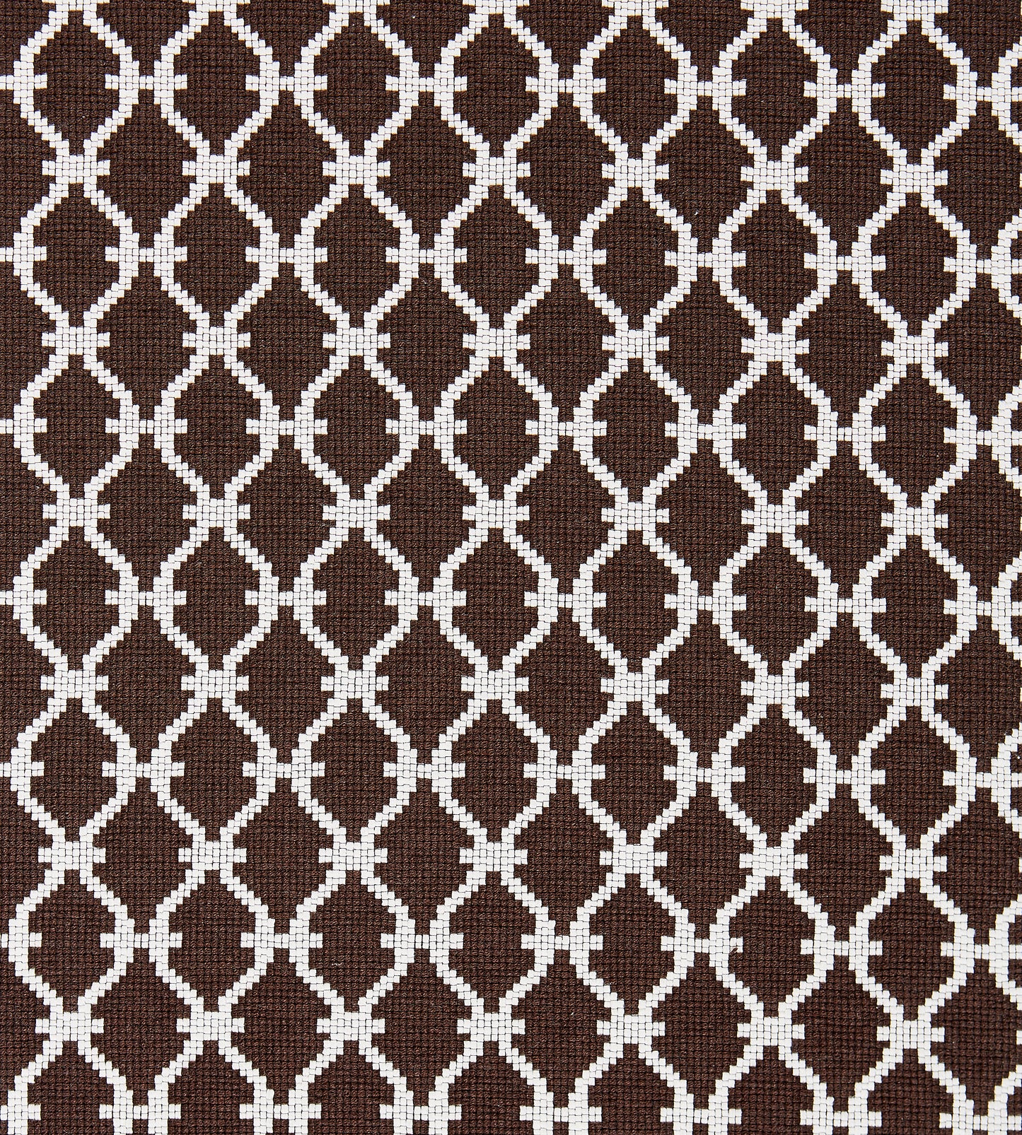 Purchase Scalamandre Fabric SKU# SC 000827009, Trellis Weave Espresso 1