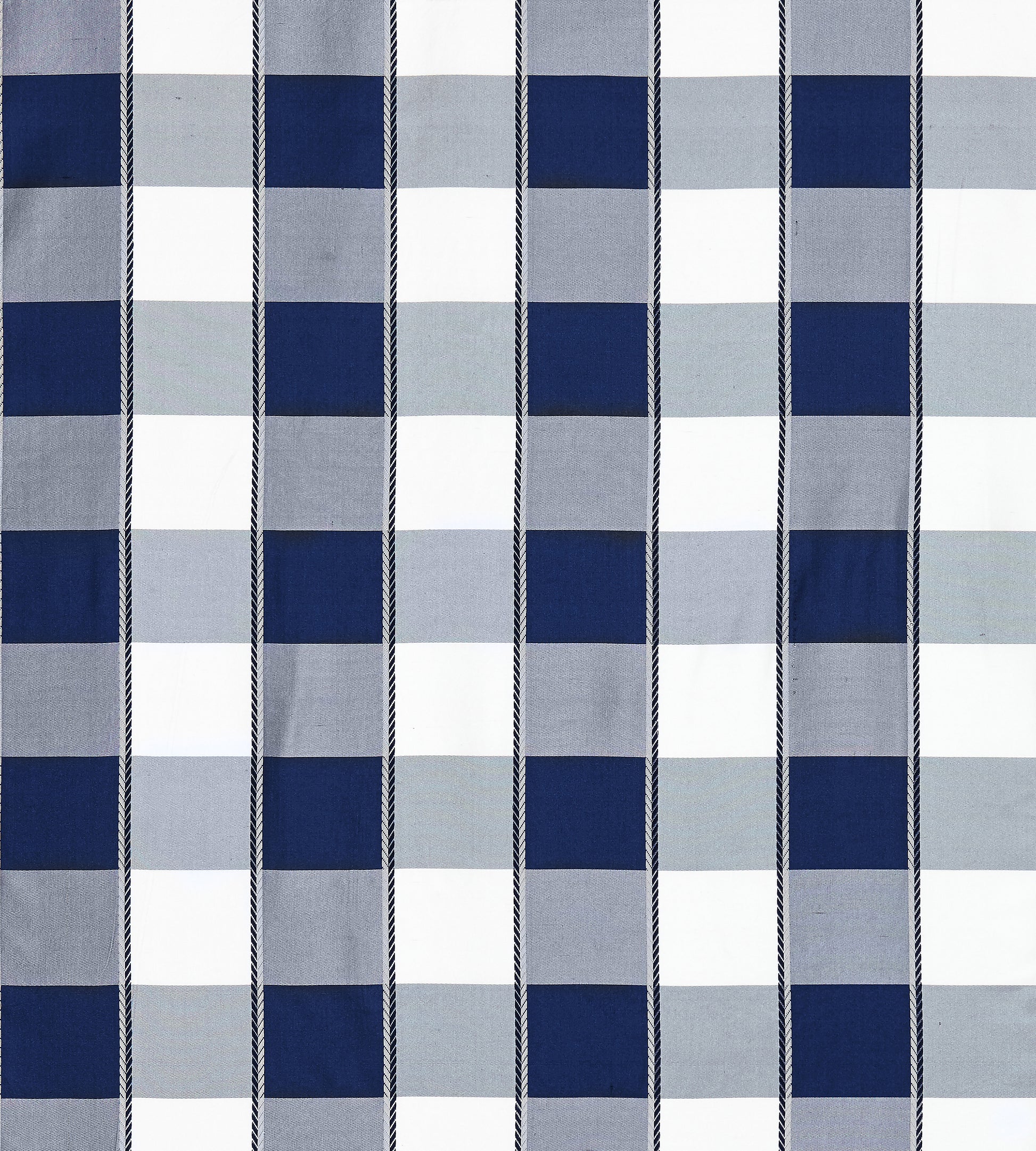 Purchase Scalamandre Fabric Product SC 000927024, Chelsea Check Navy 1