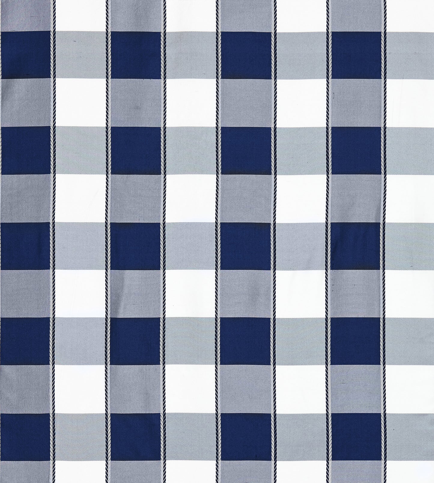 Purchase Scalamandre Fabric Product SC 000927024, Chelsea Check Navy 1