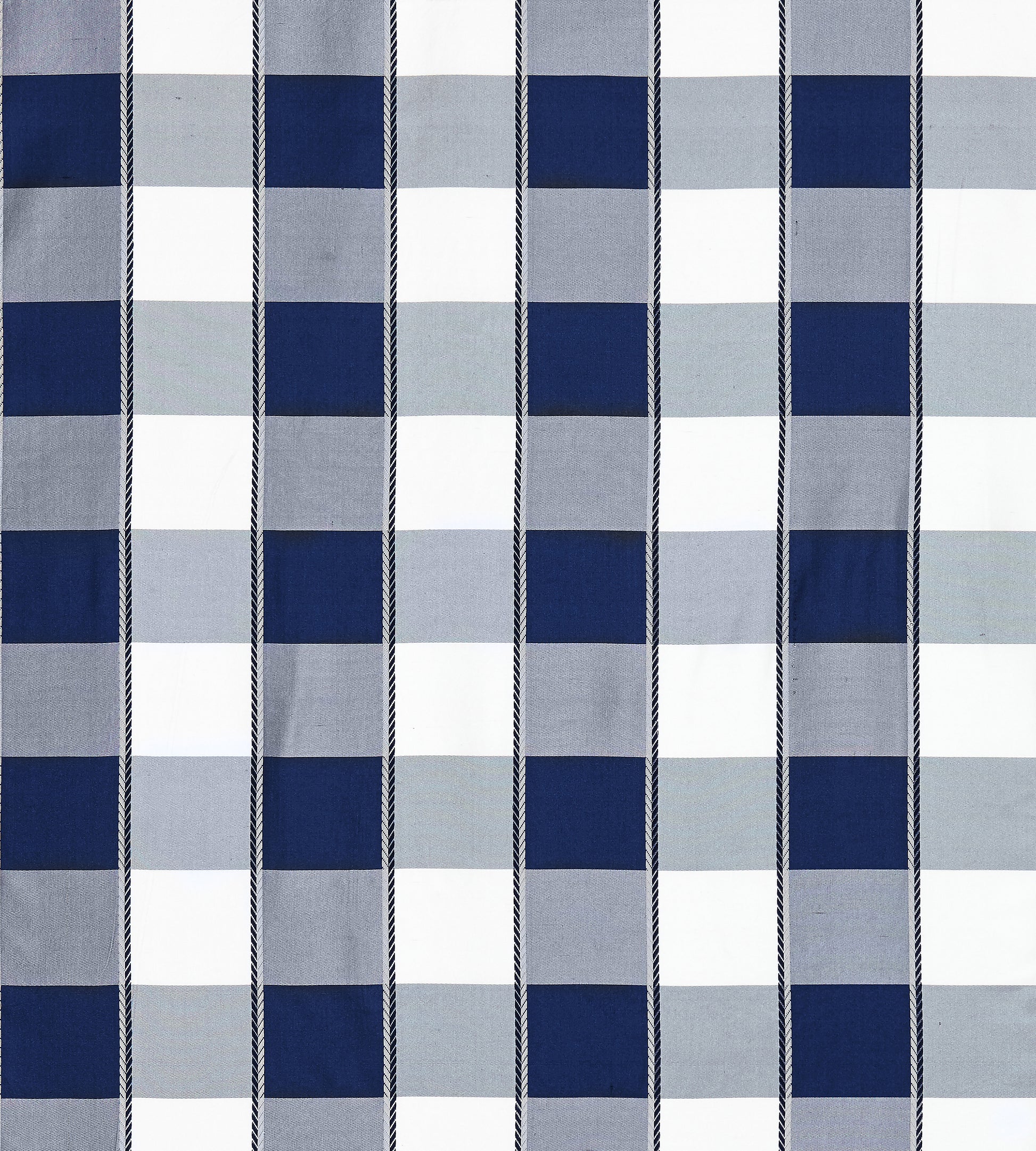 Purchase Scalamandre Fabric Product SC 000927024, Chelsea Check Navy 1