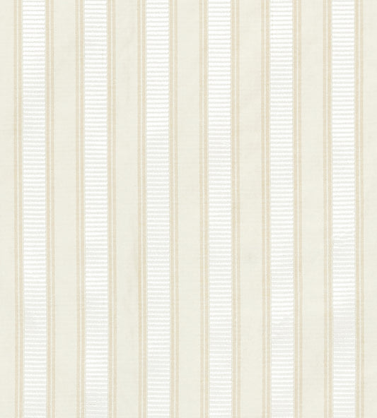 Purchase Scalamandre Fabric Pattern SC 0012121M, Shirred Stripe Oyster White 1