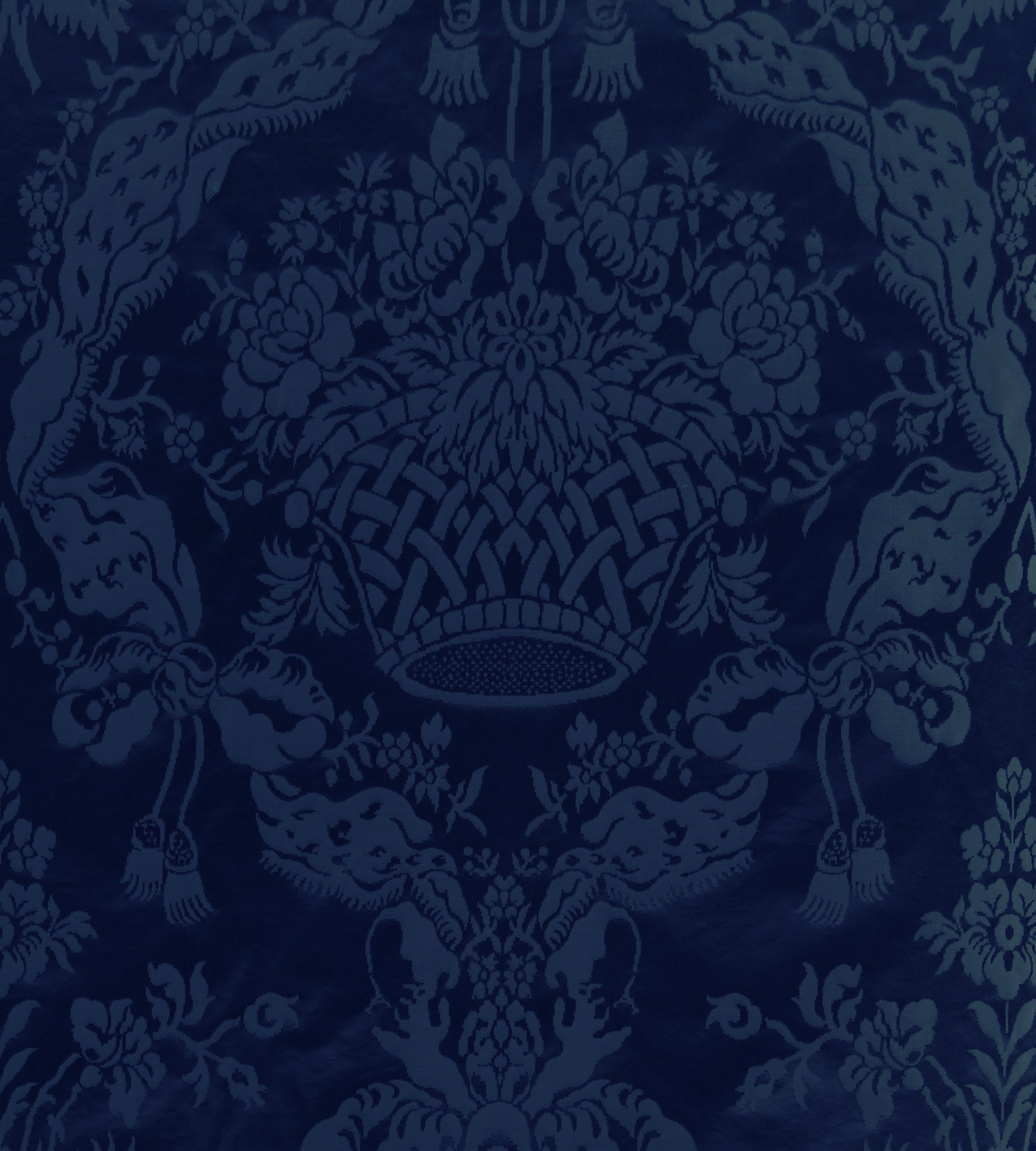 Purchase Scalamandre Fabric Product SC 001220355M, Gabriel Blue 1