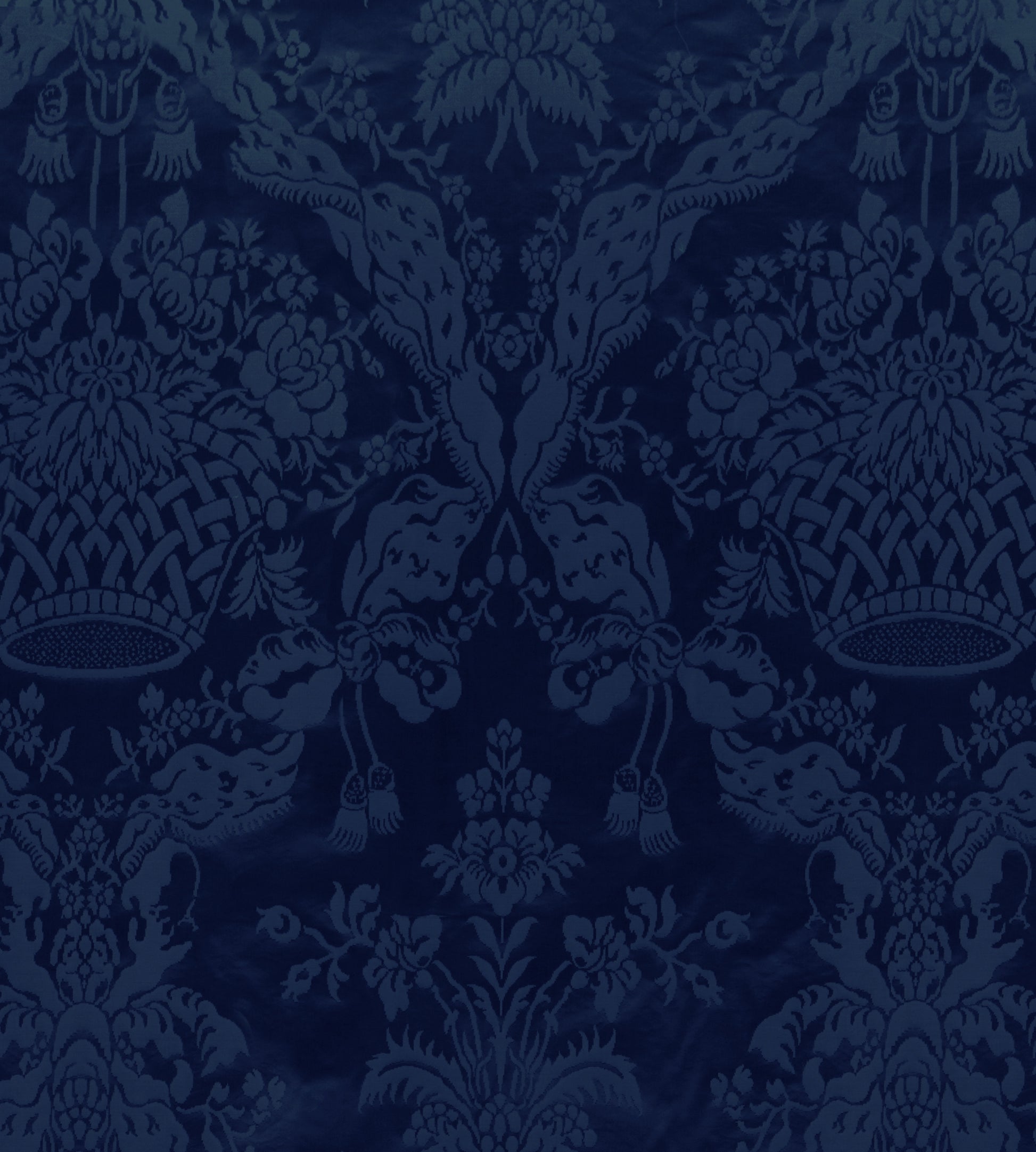 Purchase Scalamandre Fabric Product SC 001220355M, Gabriel Blue 3