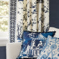 Purchase Scalamandre Fabric Pattern# SC 000116561, Summer Palace Sky 3