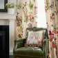 Purchase Scalamandre Fabric Product# SC 000116584, Somerset Linen Print Bloom 5