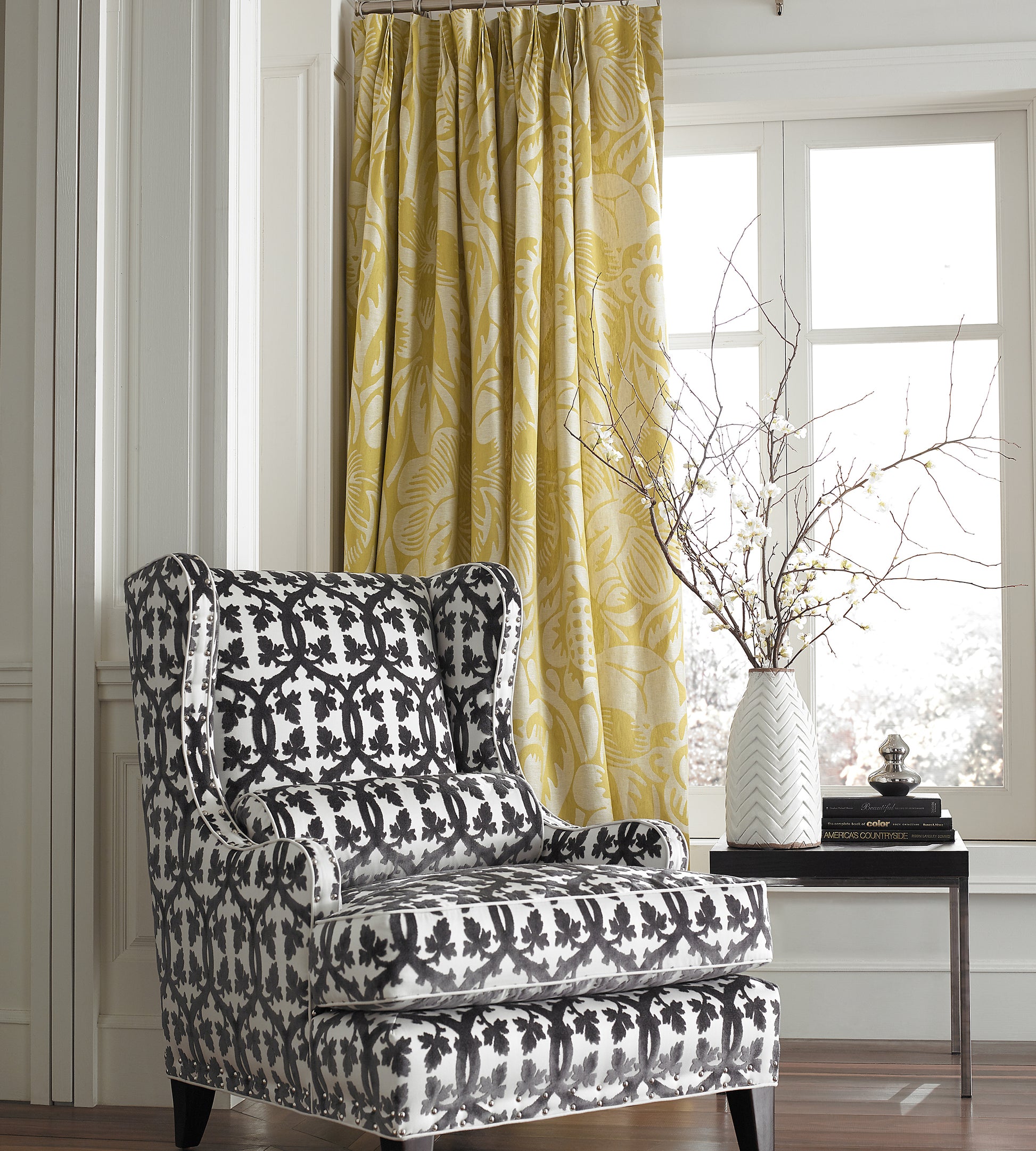 Purchase Scalamandre Fabric Pattern# SC 001626690M, Falk Manor House Green Tea 2