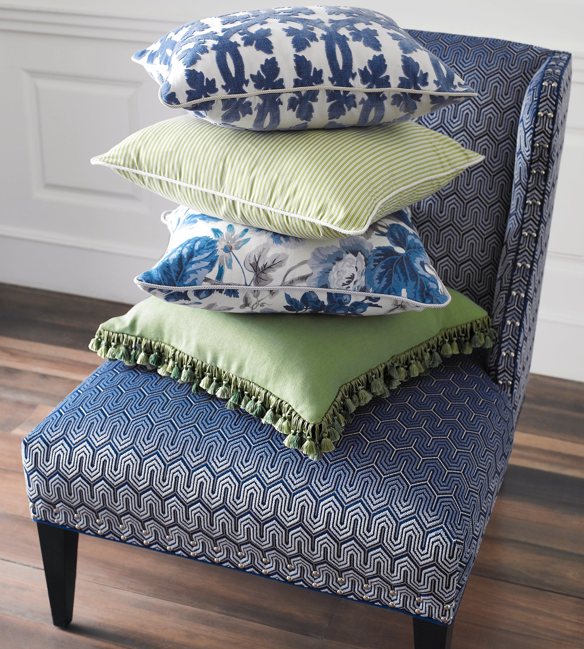 Purchase Scalamandre Fabric Pattern SC 001526690M, Falk Manor House Mineral 3