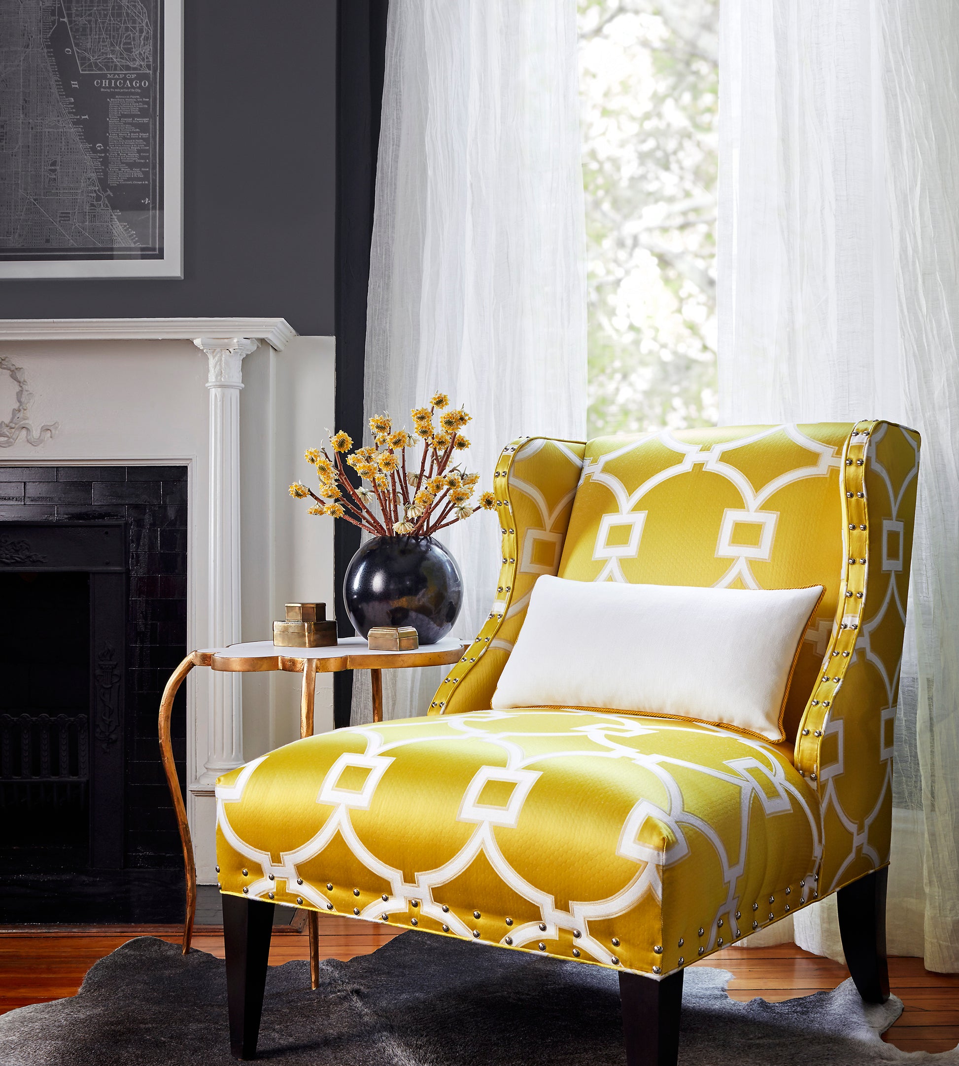 Purchase Scalamandre Fabric Product SC 000127052, Pleated Linen Sheer Cloud 2