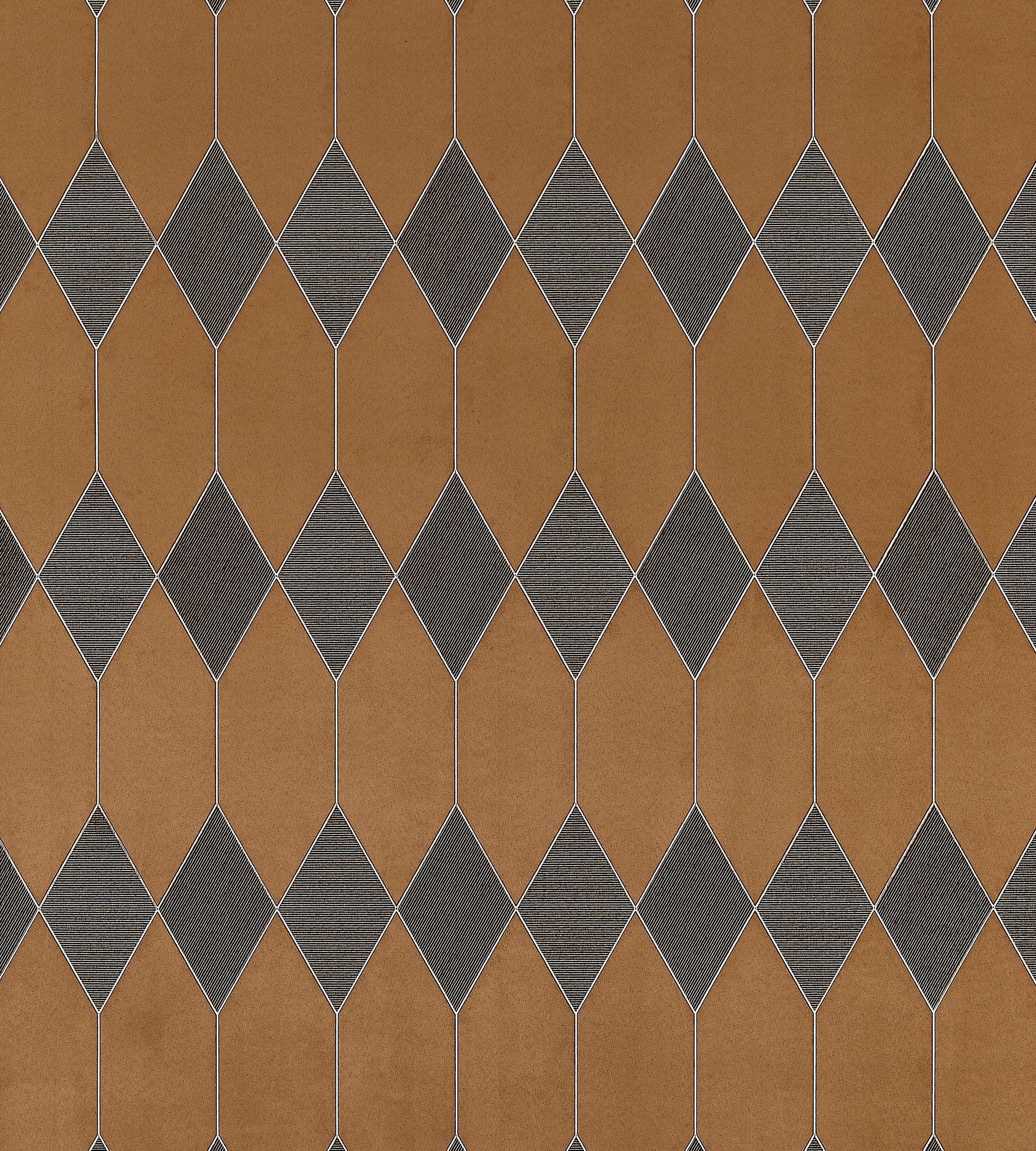 Looking Scalamandre Wallpaper Pattern Sc 0002Wp88460 Name Cadence Bronze Diamond Wallpaper
