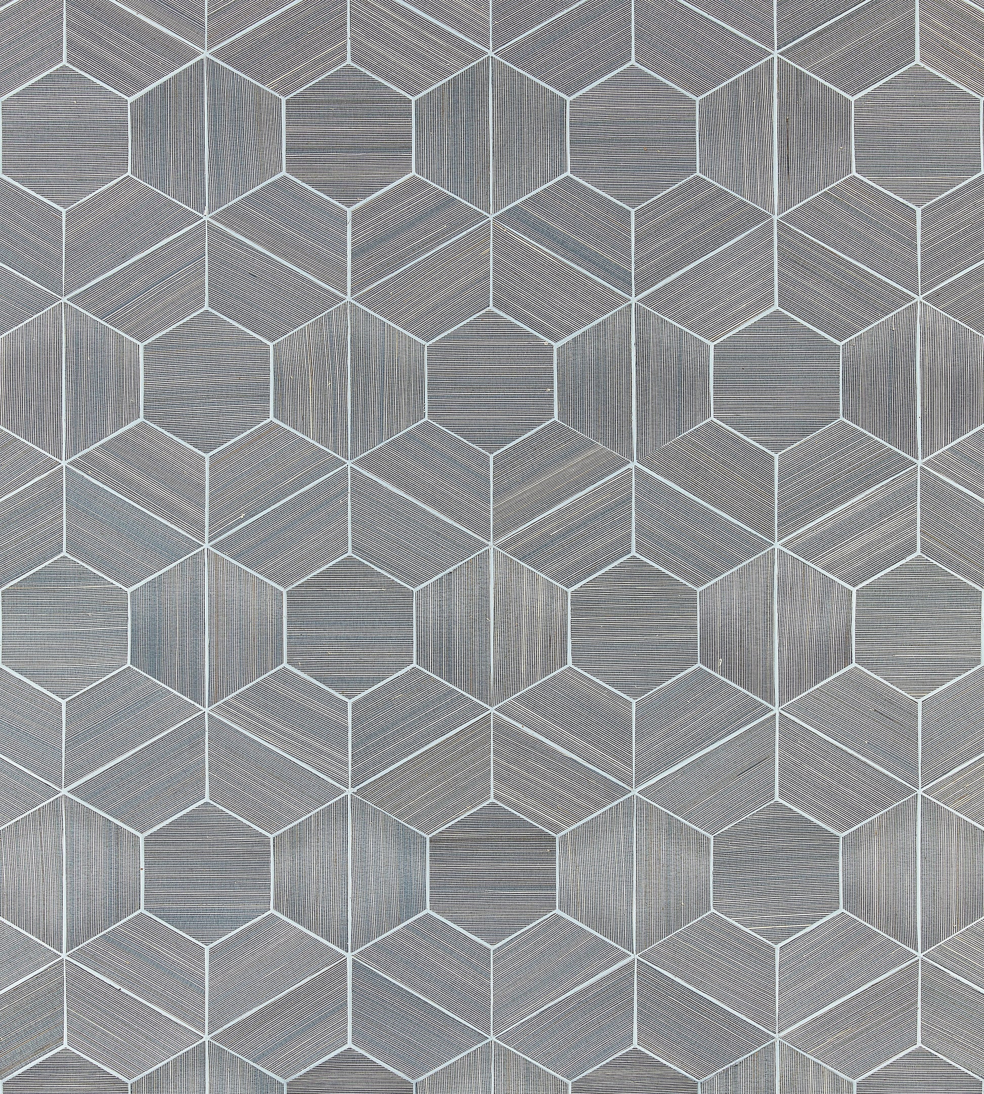 Purchase Scalamandre Wallpaper Pattern Sc 0002Wp88469 Name Hive - Abaca Blue Ice Geometric Wallpaper