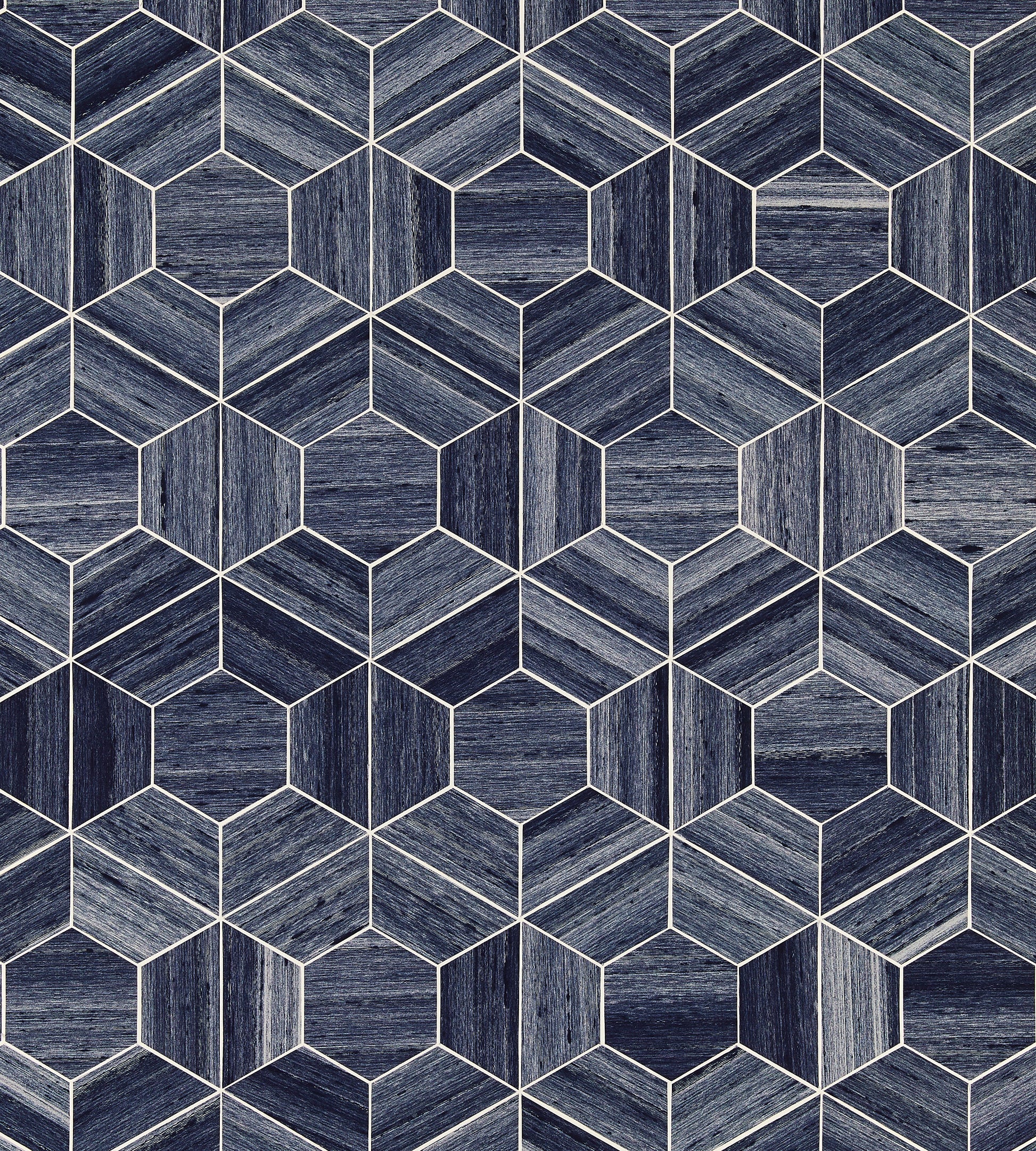 Shop Scalamandre Wallpaper Pattern Sc 0004Wp88470 Name Hive - Slub Peppercorn Geometric Wallpaper