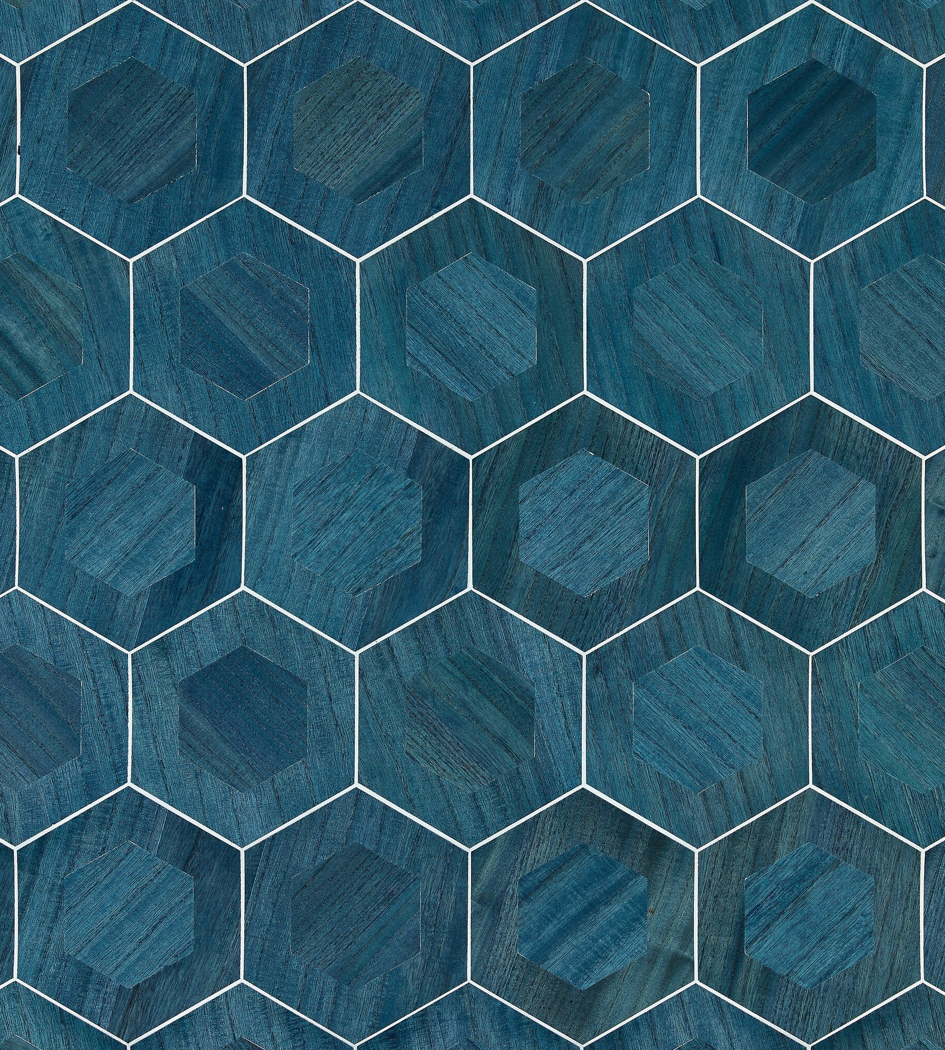 Looking Scalamandre Wallpaper Pattern Sc 0004Wp88476 Name Hexad Indigo Geometric|Graphic Wallpaper