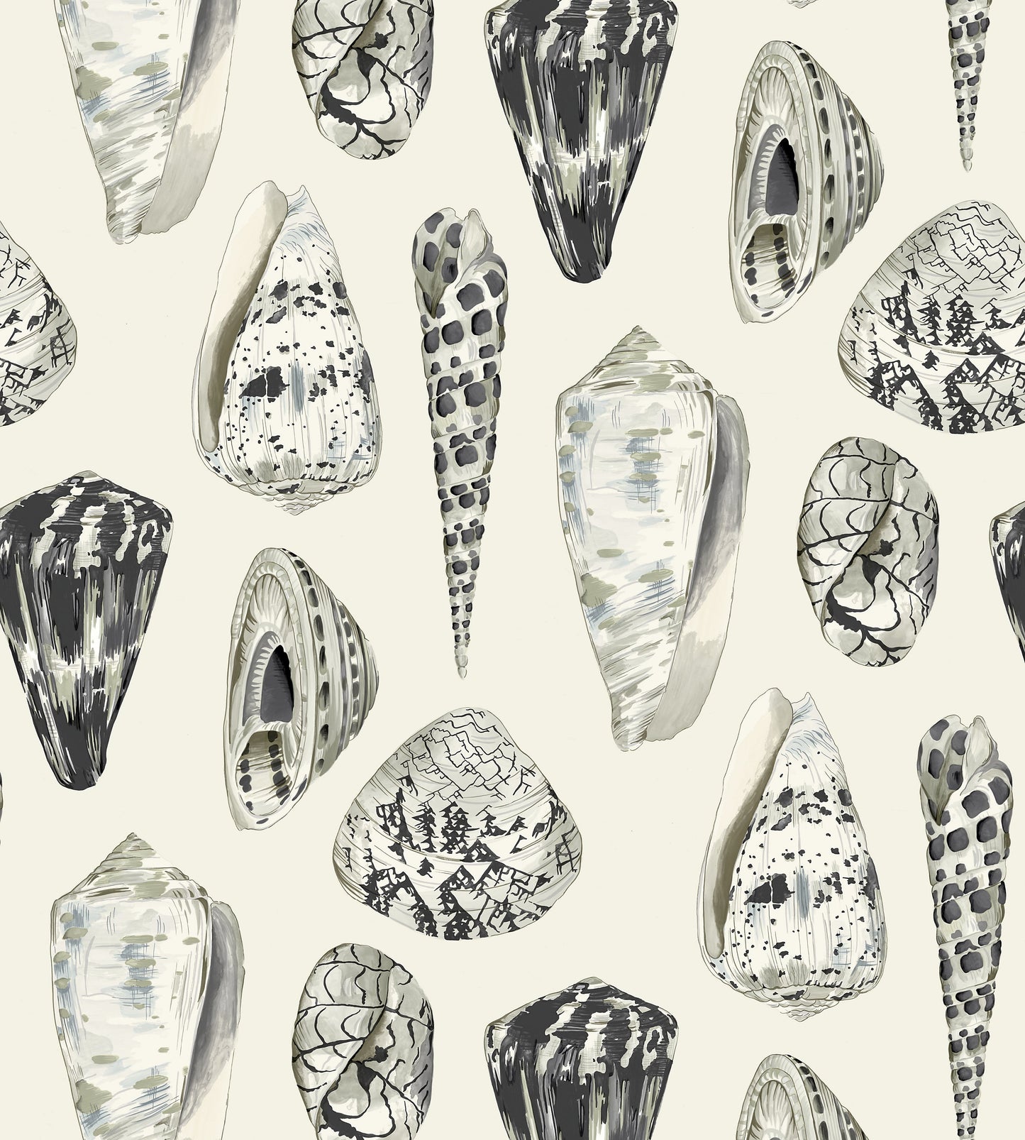 Select Scalamandre Wallpaper Pattern Sc 0006Wp88365 Name Coquina Graphite Bird Wallpaper
