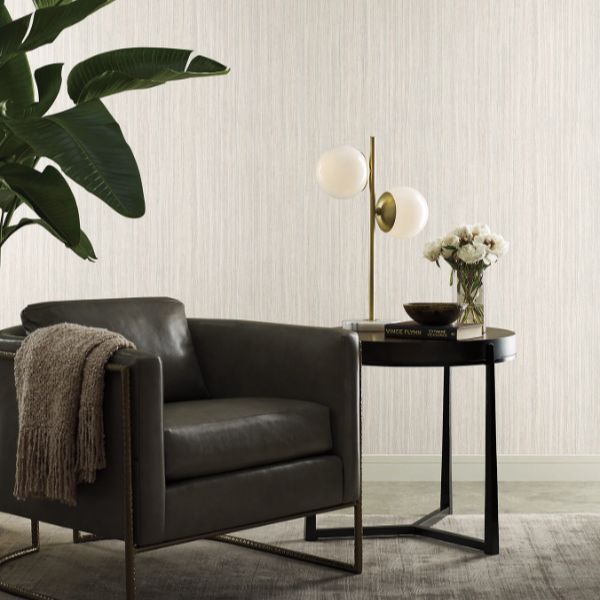 Purchase Si25714 | Signature Textures 3, Wistman Stripe Cream - York Wallpaper