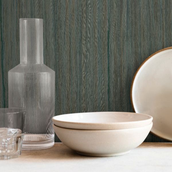 Purchase Si25715 | Signature Textures 3, Wistman Stripe Teal - York Wallpaper