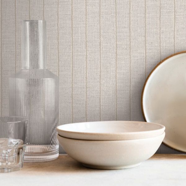 Purchase Si26121 | Signature Textures 3, Cording Stripe Pearl - York Wallpaper