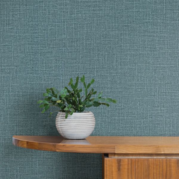 Si26142 Pattern Si26147 | Signature Textures 3, Loom Denim - York Wallpaper