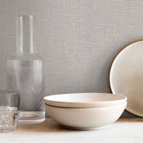 Purchase Si26153 | Signature Textures 3, Loom Dove Grey - York Wallpaper