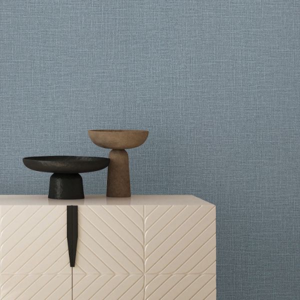 Purchase Si26158 | Signature Textures 3, Loom Sky Blue - York Wallpaper