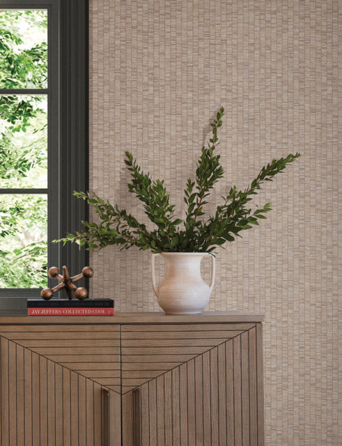 Purchase Si6575 | Montecito, Lemuria Taupe - York Wallpaper