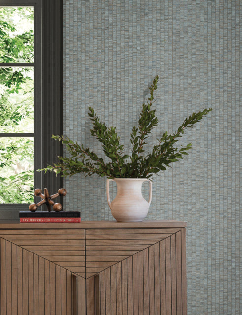 Purchase Si6576 | Montecito, Lemuria Blue - York Wallpaper