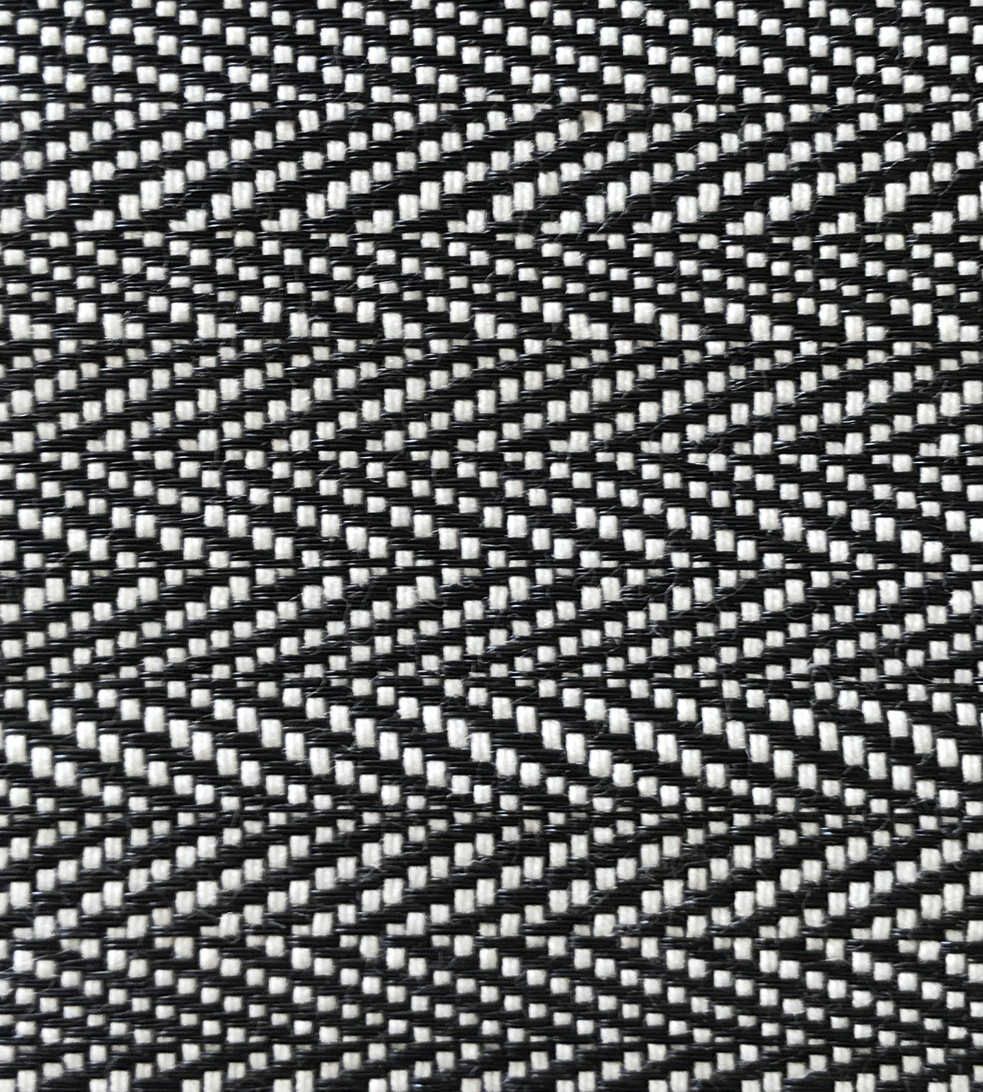 Purchase Old World Weavers Fabric Product SK 0001MI65, Milzig Herringbone - Horsehair White / Black 1