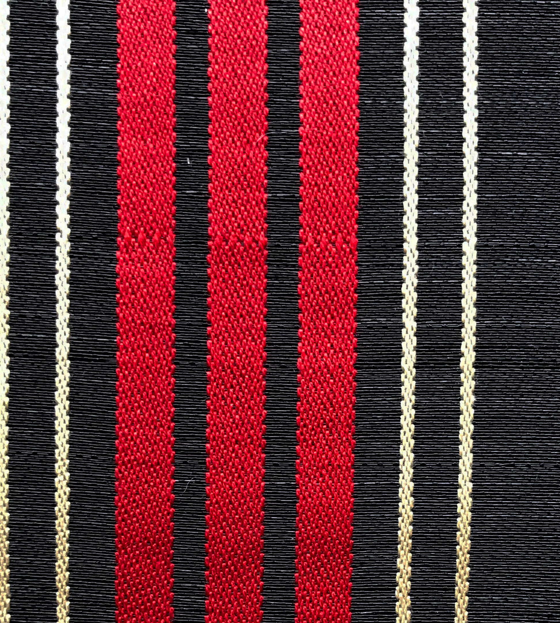 Purchase Old World Weavers Fabric SKU# SK 00020107, Ardennais Silk Horsehair Black / Red / Beige 1
