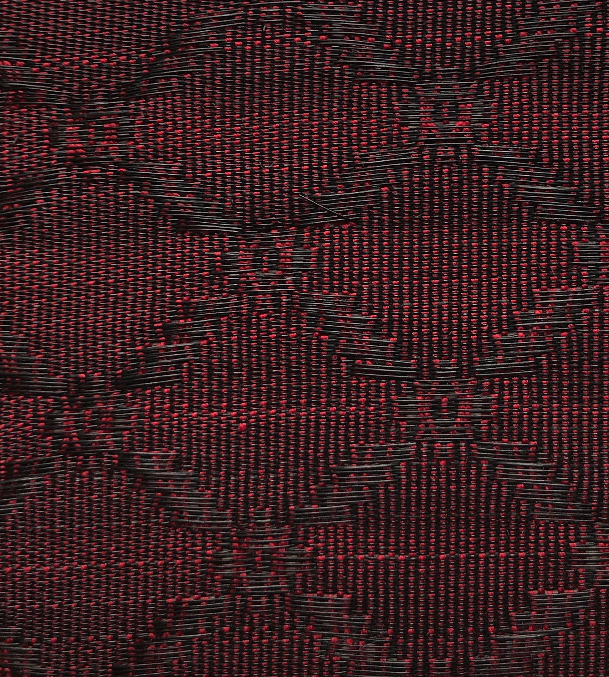 Purchase Old World Weavers Fabric Product SK 00020609, Jutland Horsehair Red / Black 1