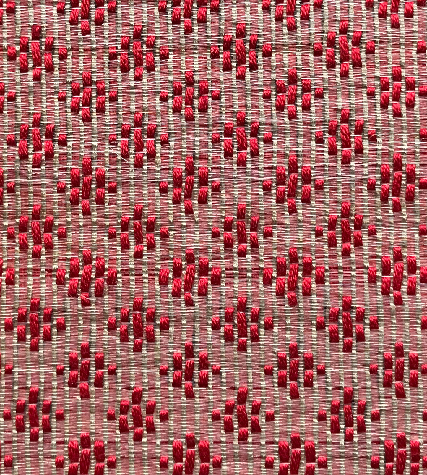 Purchase Old World Weavers Fabric Product SK 00026130, Appaloosa Silk Horsehair Red / Beige 1