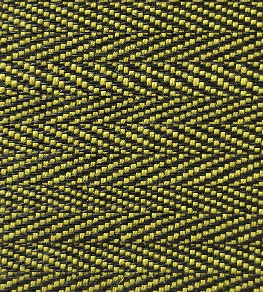 Purchase Old World Weavers Fabric Product# SK 0044MI65, Milzig Herringbone - Horsehair Chartreuse / Black 1