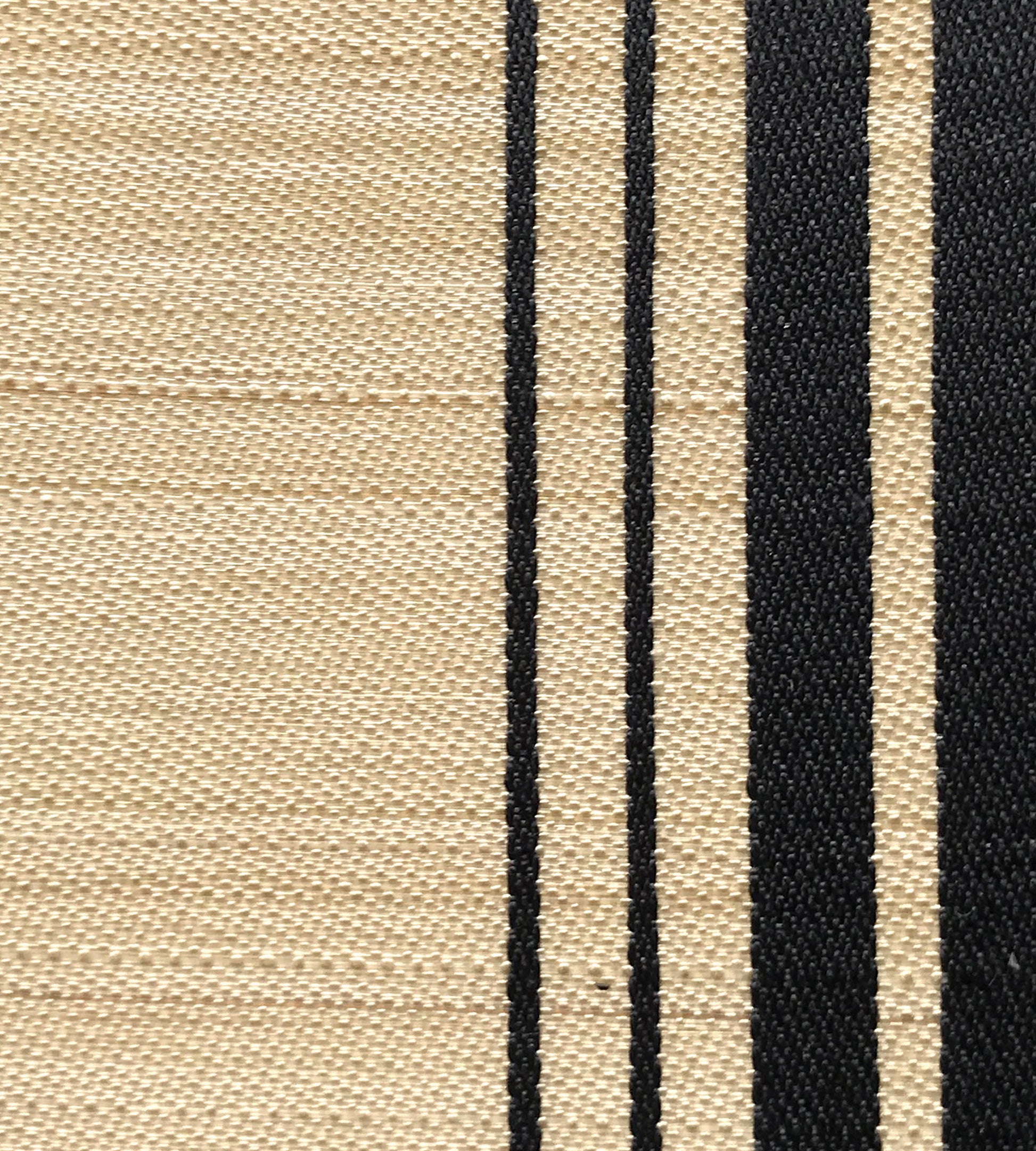 Purchase Old World Weavers Fabric Item SK 0073B100, Ardennais Silk Horsehair Black / Beige 1