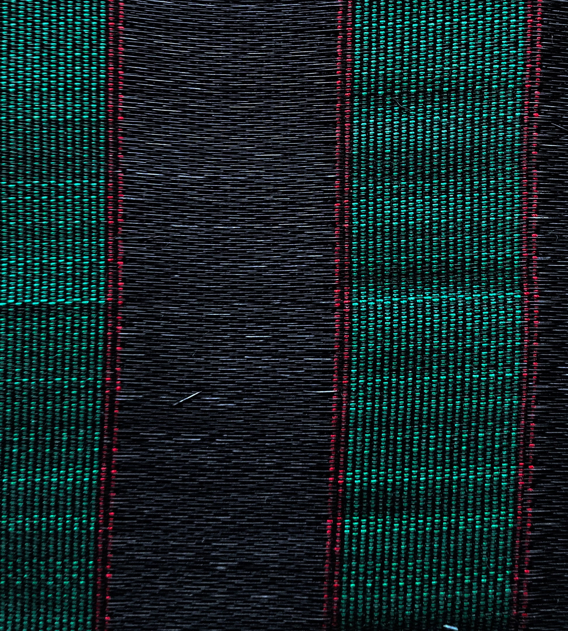 Purchase Old World Weavers Fabric SKU SK 0142D605, Diluvial Horsehair Green / Black / Red 1