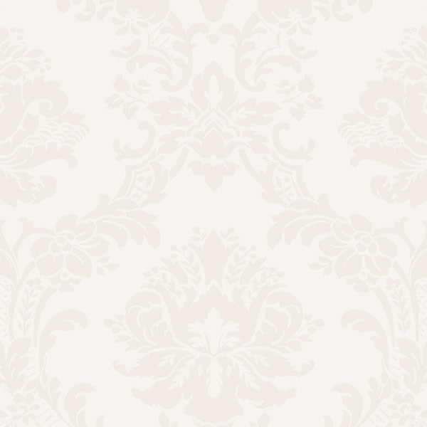 Purchase Sl27545 | Classic Silks 2, Beige Damask - Norwall Wallpaper
