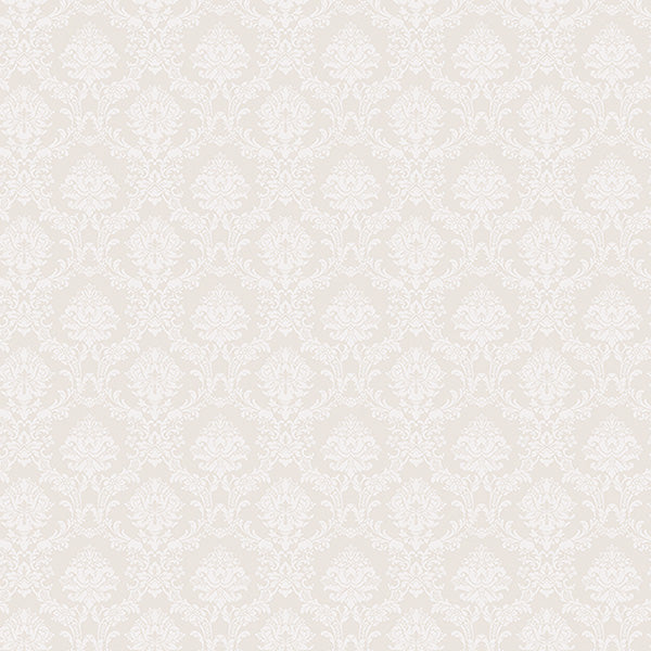 Purchase Sl27560 | Classic Silks 2, Beige Damask - Norwall Wallpaper