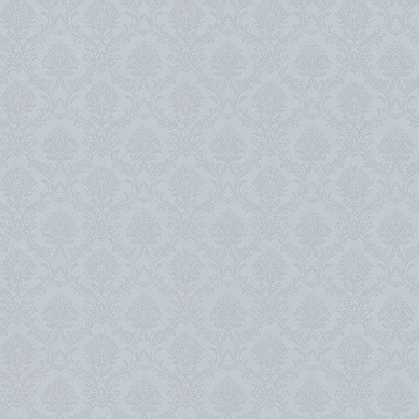 Purchase Sl27561 | Classic Silks 2, Blue Damask - Norwall Wallpaper