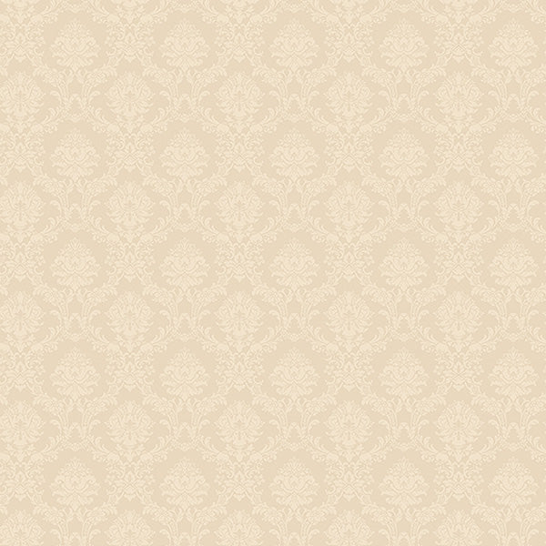 Purchase Sl27563 | Classic Silks 2, Beige Damask - Norwall Wallpaper