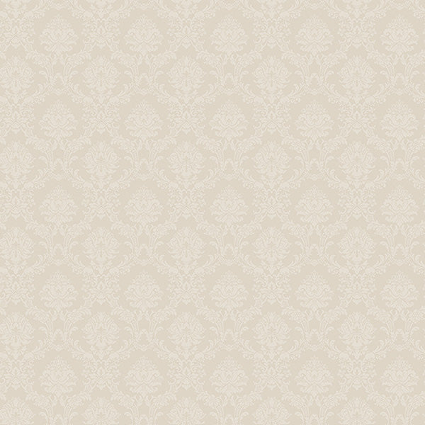 Purchase Sl27564 | Classic Silks 2, Beige Damask - Norwall Wallpaper