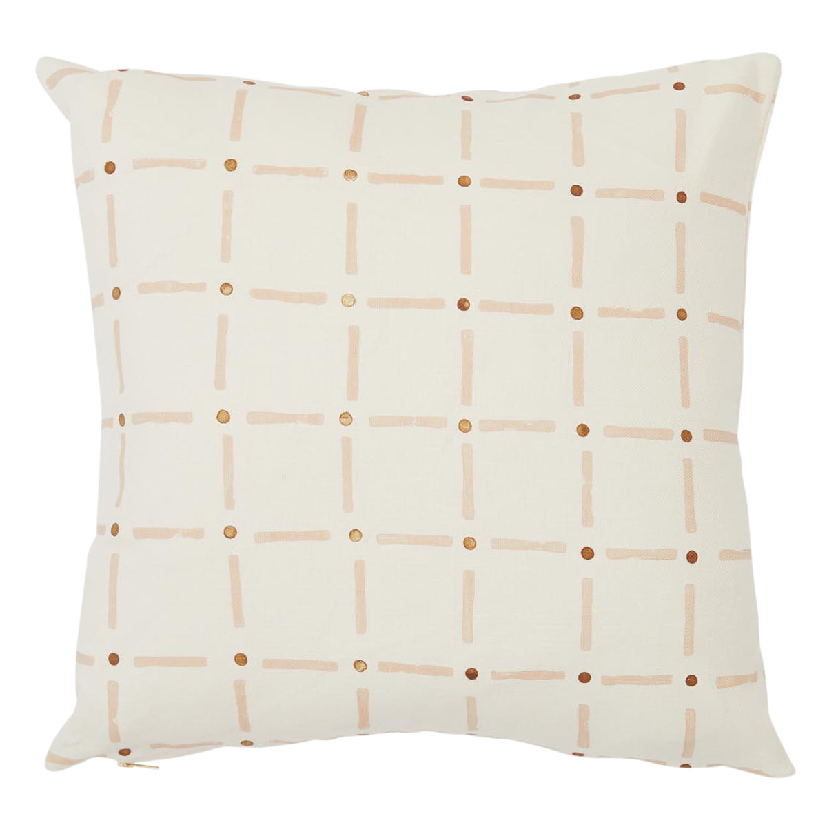 Purchase So0001806 | Drifting Grid Pillow, Petal - Schumacher Pillows