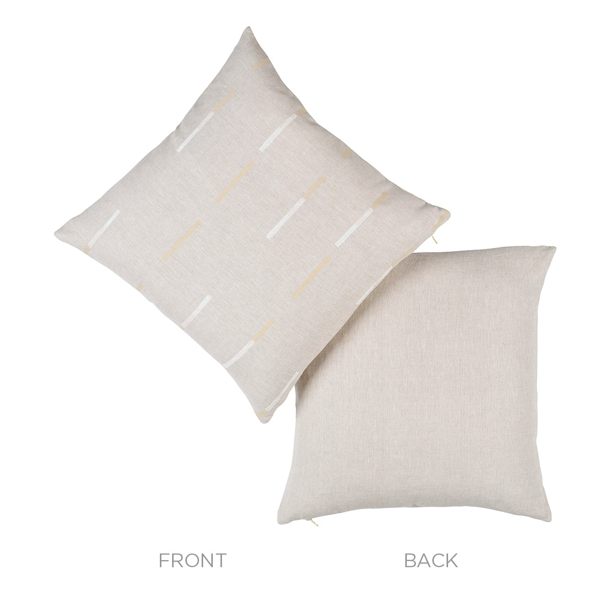 Purchase So0002206 | Overlapping Dashes Pillow, Buff - Schumacher Pillows