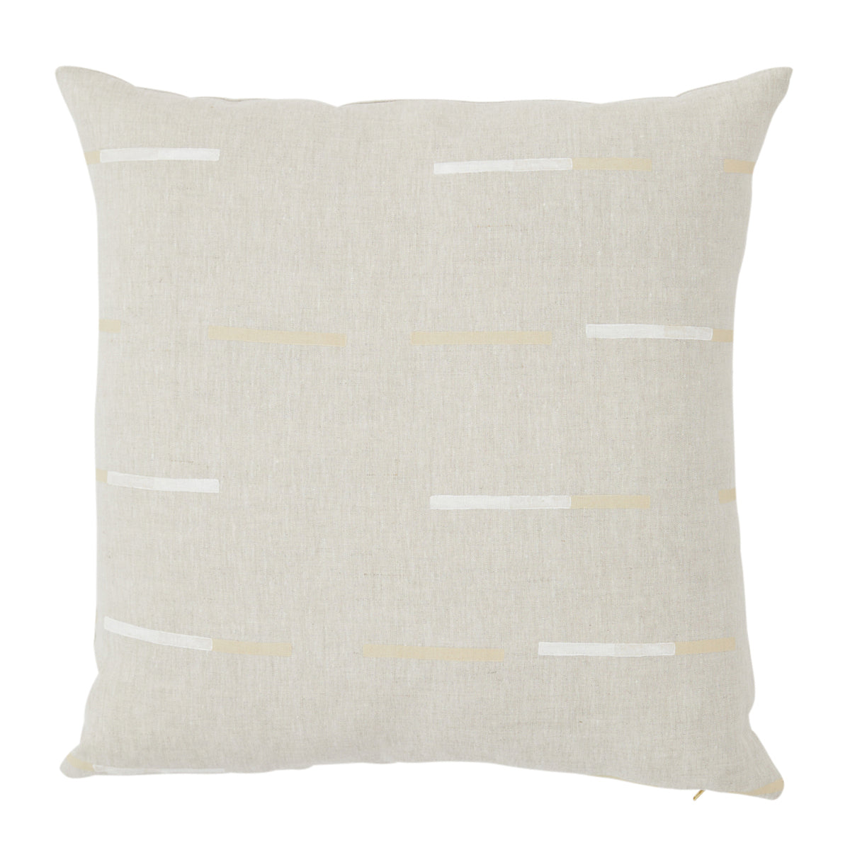 Purchase So0002206 | Overlapping Dashes Pillow, Buff - Schumacher Pillows