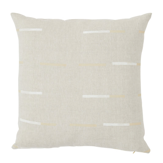 Purchase So0002206 | Overlapping Dashes Pillow, Buff - Schumacher Pillows