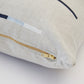 Purchase So0002306 | Overlapping Dashes Pillow, Prussian Blue - Schumacher Pillows