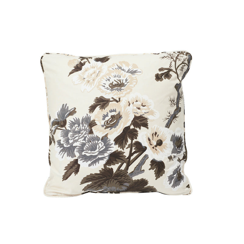 Purchase So17445004 | Pyne Hollyhock Pillow, Charcoal - Schumacher Pillows