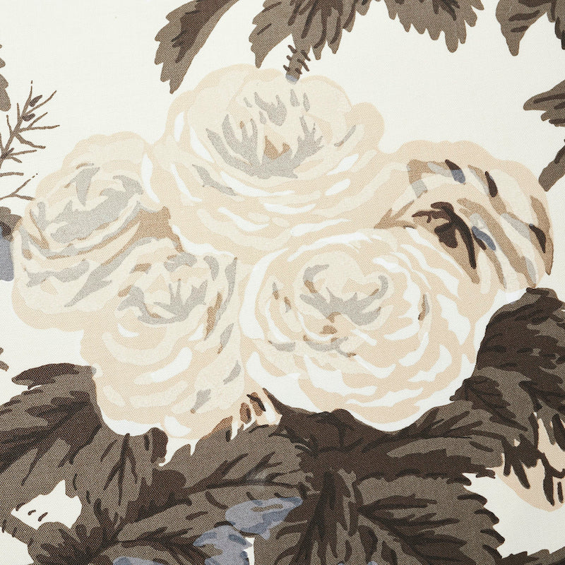 Purchase So17445004 | Pyne Hollyhock Pillow, Charcoal - Schumacher Pillows