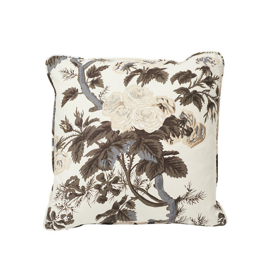 Purchase So17445004 | Pyne Hollyhock Pillow, Charcoal - Schumacher Pillows