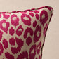 Purchase So17572304 | Iconic Leopard Pillow, Fuschia/Natural - Schumacher Pillows