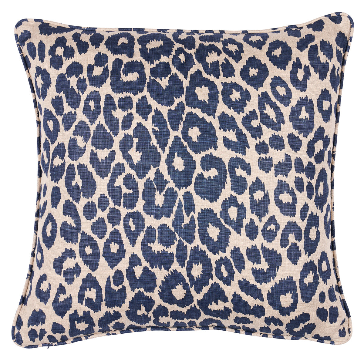 Purchase So17572406 | Iconic Leopard Pillow, Ink/Natural - Schumacher Pillows