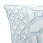 Purchase So17574604 | Zanzibar Trellis Pillow, Winter Mint - Schumacher Pillows