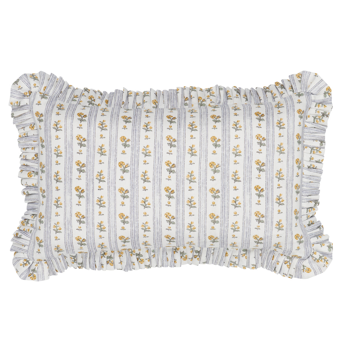 Purchase So17596614 | Cabanon Stripe Pillow, Jaune - Schumacher Pillows